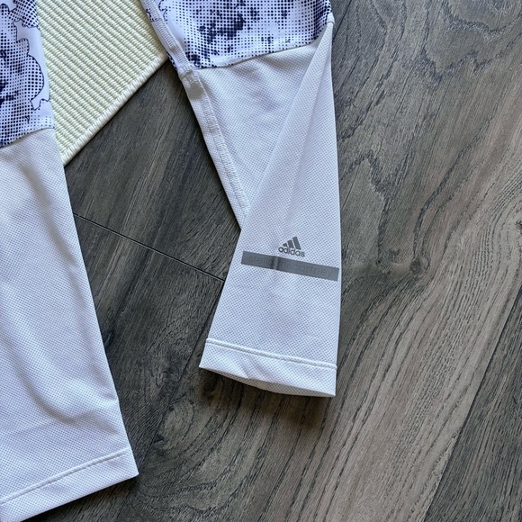 [SOLD] Adidas by Stella McCartney Running Sprint white noble ink leggings - Picture 3 of 8